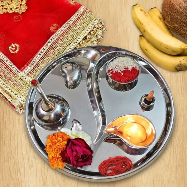 Stainless Steel Puja Thali